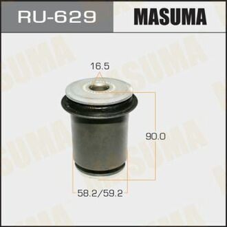 Сайлентблок переднего нижнего рычага задний MASUMA RU-629 (фото 1)