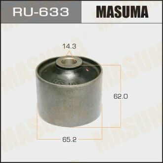 Сайлентблок заднього поздовжнього важеля MASUMA RU-633 (фото 1)