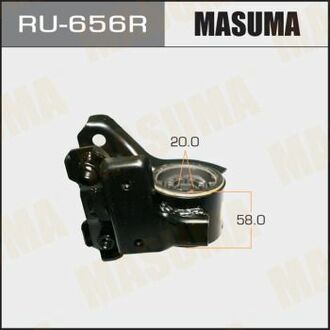 Сайлентблок переднього нижнього важеля задній правий Honda CR-V (06-11) MASUMA RU-656R (фото 1)