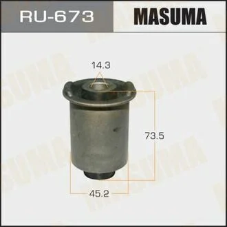 Сайлентблок NISSAN/ PATHFINDER/ R51M задн. MASUMA RU673