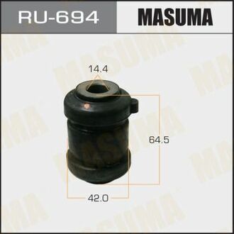 Сайлентблок переднього важеля передній (гумовий) MASUMA RU-694
