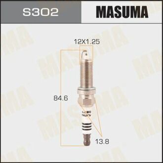 Свеча зажигания PLATINUM (LZKAR6AP-11) MASUMA S302P (фото 1)
