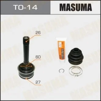 ШРУС 27x60x26 TOYOTA HIACE IV (95-11) MASUMA TO14