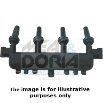 MEATDORIA CITROEN Катушка зажигания Berlingo,Xsara,Peugeot 206,306,Partner 1.4 96- MEAT&DORIA 10323E (фото 1)