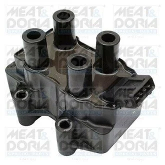 MEATDORIA OPEL Катушка зажигания Astra F/G,Vectra A/B,Omega B 1.8/2.0 16V 94- MEAT&DORIA 10384