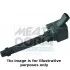 MEATDORIA FIAT Катушка зажигания Alfa Romeo Mito,500L,Bravo II,Doblo,Grande Punto,Opel Combo Tour 1.4 07- 10541E