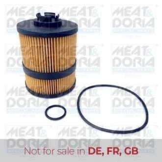 MEATDORIA RENAULT Фильтр масляный SAAB 9-5 3,0TiD 01-05Espace 3,0dCi Opel Vectra C 3,0CDTI MEAT&DORIA 14149