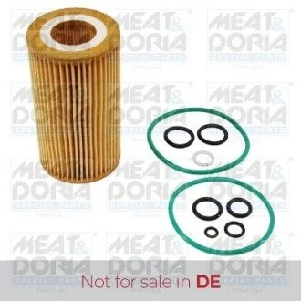 Фильтр масляный BMW 3 (E46)/ 5 (E39) 00-05 MEAT&DORIA 14167