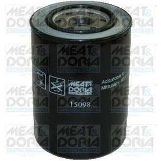 MEATDORIA MITSUBISHI Фильтр масляный Pajero II,III,IV 2.8TD 94-,3.2 DI-D 00- MEAT&DORIA 15098