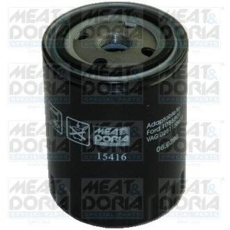 MEATDORIA VW Фильтр масляный H=119mm 1,9TDI: Audi 80,100,A4/6/8 Golf III,SharanSeatFord Galaxy,T4 1.9TDI/2.8 MEAT&DORIA 15416