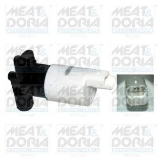 MEATDORIA CITROEN Насос омывателя C1,C2,C3,C4,C5, Berlingo,Jumpy,Fiat Scudo,Peugeot MEAT&DORIA 20127