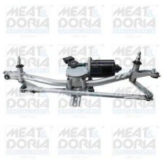 Механізм склоочисників передн CITROEN BERLINGO, BERLINGO MULTISPACE, BERLINGO/MINIVAN, PEUGEOT PARTNER TEPEE, PARTNER/MINIVAN 04.08- MEAT&DORIA 207103