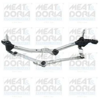 Механізм склоочисників передн RENAULT CLIO III, CLIO III/HATCHBACK 06.05-12.14 MEAT&DORIA 227046