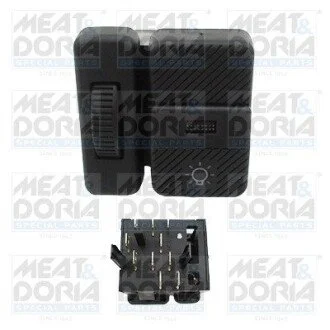 Вимикач світлового сигналу з реле VW T4 90-03 MEAT&DORIA 23814 (фото 1)
