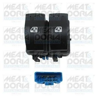 MEATDORIA Выключатель стеклоподьемника RENAULT Megane 02- MEAT&DORIA 26102