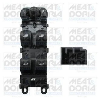 Кнопка піднімання вікна передн Лів LAND ROVER FREELANDER 2 2.0/2.2D/3.2 10.06-10.14 MEAT&DORIA 26179