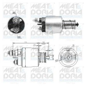 Соленоид стартера MEAT&DORIA 46311