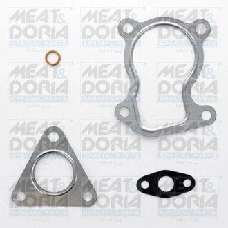 Монтажний комплект турбіни AUDI A2, SEAT AROSA, CORDOBA, IBIZA III, SKODA FABIA I, VW GOLF III, GOLF IV, LUPO I, POLO, POLO III CLASSIC, POLO IV, VENTO 1.4D/1.9D 08.93-03.08 MEAT&DORIA 60738