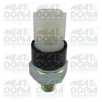 Датчик тиску масла (0,6Бар, 1 pin, білий) DACIA DOKKER, DOKKER EXPRESS/MINIVAN, DUSTER, DUSTER/SUV, LODGY, LOGAN II, LOGAN MCV II, SANDERO II, NISSAN JUKE, MICRA V, QASHQAI II 0.9-2.0ALK 10.07- MEAT&DORIA 72123