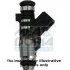 MEATDORIA CITROEN Форсунка Berlingo,C2,C3 I,II,Peugeot 206,Partner 1.1 96- 75112202E
