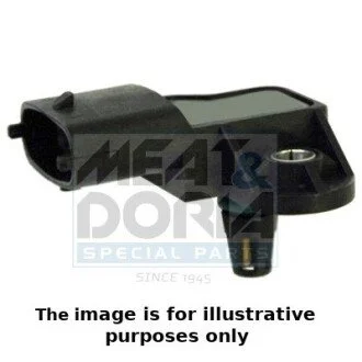 Датчик тиску у впускному колекторі (4 pin) IVECO DAILY III, RVI MASCOTT, CITROEN JUMPER I, FIAT DUCATO, PEUGEOT BOXER 2.3D/2.8D 01.99- MEAT&DORIA 82307E