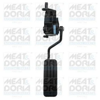 PEDAЭ GAZU RENAULT CLIO 1,4 05- MEAT&DORIA 83623