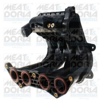 Впускний колектор CITROEN BERLINGO, BERLINGO/MINIVAN, C2, C2 ENTERPRISE, C3 I, C3 II, C3 PLURIEL, NEMO, NEMO/MINIVAN, SAXO, XSARA, XSARA/HATCHBACK, XSARA/KOMBI, ZX, PEUGEOT 1007 1.1-1.4LPG 03.91- MEAT&DORIA 89714 (фото 1)