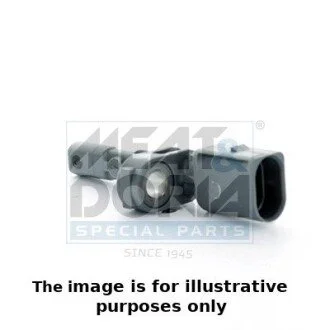 Датчик ABS задн Лів/Прав AUDI A3, Q2, Q3, TT, SEAT ATECA, LEON, LEON SC, LEON SPORTSTOURER, LEON ST, TARRACO, SKODA KAROQ, KODIAQ I, OCTAVIA III, SUPERB III, VW ARTEON 1.0-Electric 08.10- MEAT&DORIA 90571E