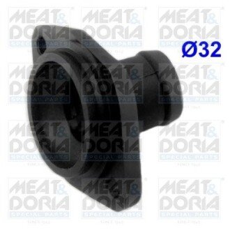 Фланець системи охолодження VW Caddy/Golf 1.0-1.9D 91-10 MEAT&DORIA 93117