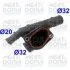 Фланец системы охлаждения VW Caddy III 1.9/2.0 TDI 04-10 MEAT&DORIA 93249 (фото 1)