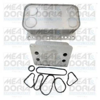 MEATDORIA RENAULT Масляный радиатор Espace IV,Koleos,Grand Scenic III,Laguna II,III,Latitude,Megane II,III,Trafic II,Opel Vivaro,Nissan Qashqai,X-Trail 2.0dCi MEAT&DORIA 95162