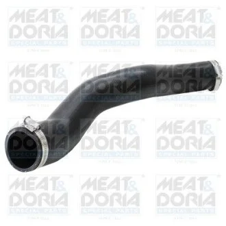 Шланг інтеркулера Лів (Верх, чорний) MITSUBISHI OUTLANDER II 2.2D 11.06-11.12 MEAT&DORIA 961134