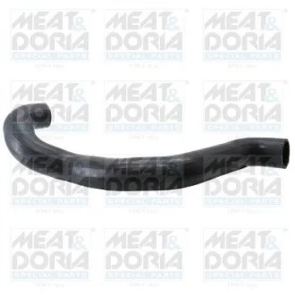Шланг інтеркулера, чорний CHRYSLER SEBRING, JEEP CHEROKEE 2.4/2.5D/2.7 04.01-01.08 MEAT&DORIA 961215