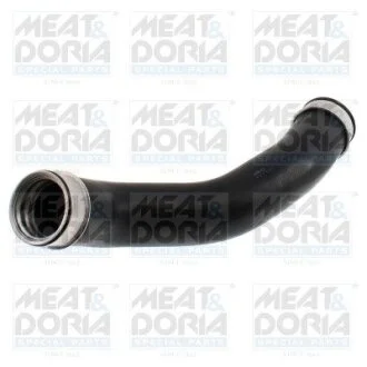 Шланг інтеркулера MERCEDES E (W211) 1.8/1.8CNG/2.1D 03.02-12.08 MEAT&DORIA 961656