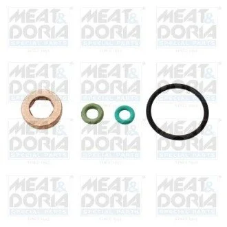 MEATDORIA AUDI Р/к паливної форсунки A3 (8P1) 1.6 TDI, SEAT TOLEDO IV 1.6 TDI 13-15, SKODA FABIA II Combi (545) 1.6 TDI 10-14, VW JETTA III (1K2) 1.6 TDI 09-10 MEAT&DORIA 98487 (фото 1)