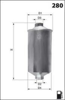 Фільтр палива (аналогWF8232/KL522) MECAFILTER ELE6109