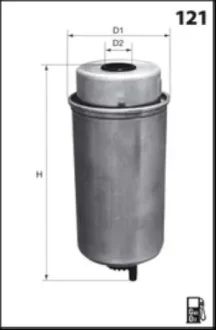 Фільтр палива MECAFILTER ELG5726