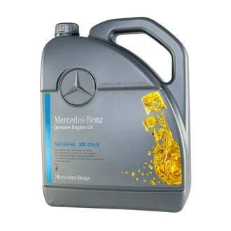 Моторное масло / Smart PKW-Synthetic MB 229.5 5W-40 синтетическое 5 л MERCEDES-BENZ A000989920213aife