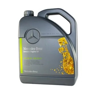 Моторное масло 5W-30 5л. 229.51 MERCEDES-BENZ A000989940213ALEE
