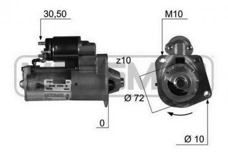 Стартер Messmer 220418