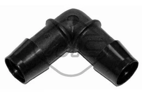 Универсальный пластиковый соединитель шлангов 16mmX16mm (угол 90 градусов)) Metalcaucho 00061 (фото 1)