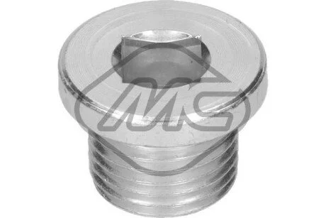 Пробка сливная поддона с резьбой Fiat Dukato 1.9DTI (98-) Metalcaucho 00667 (фото 1)