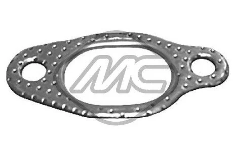 Прокладка выпускного коллектора Audi 80, 100, 200, A3, A4,A6/VW Bora, Jetta, LT,Passat, Polo, Transporter Metalcaucho 02780