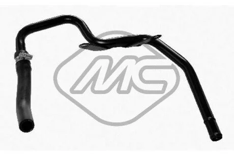 Патрубок радіатора Metalcaucho 03192