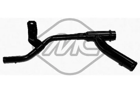 Патрубок радіатора Fiat 500L 1.3D,1.4 (12-), Doblo, Punto 1.2, 1.4 (05-) Metalcaucho 03193