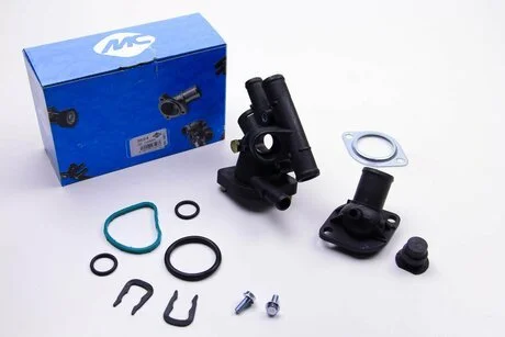 Корпус термостата 1.9D Kangoo 97-/Clio 98-05/Laguna 99-/Megane 96-03 Metalcaucho 03624 (фото 1)