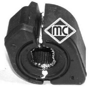 Втулка стабілізатора задн Peugeot 406 (-04) D=21mm Metalcaucho 04054 (фото 1)