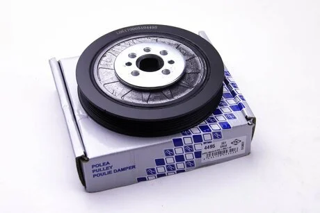 Шкив коленвала VW Polo 1.9SDi/1.9D 94-/Caddy 96- Metalcaucho 04495
