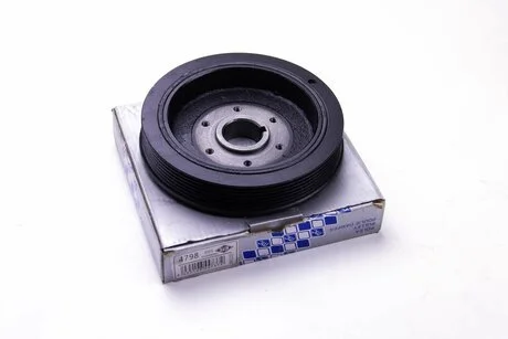 Шкив коленвала Jumper/Boxer 2.0/2.2HDI 02- Metalcaucho 04798