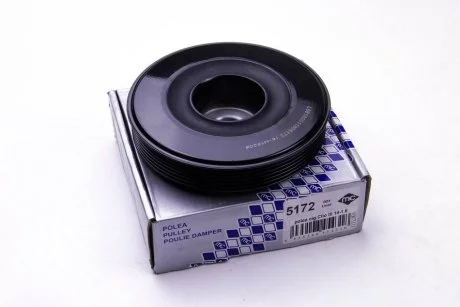 Шків коленвалу Renault Laguna III, Megane III 1.4, 1.5, 1.6 (08-) Metalcaucho 05172
